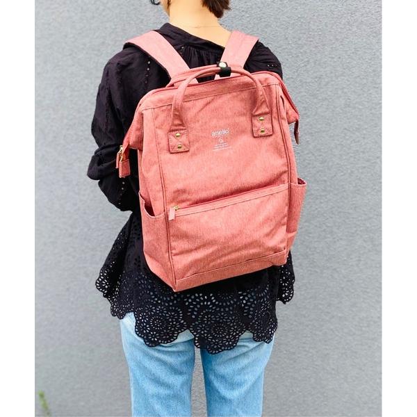 デイバック リュック anello GRANDE/ SPS がばっと開く 口金 バックパック / G...