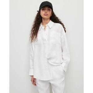 シャツ ブラウス レディース INEZ OVERSIZED LINEN SHIRT | INEZ オーバーサイズ リネン シャツ｜ZOZOTOWN Yahoo!店