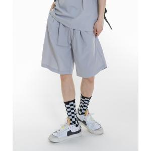 パンツ カーゴパンツ メンズ 「UNISEX」バミューダピンタックショートパンツ｜zozo