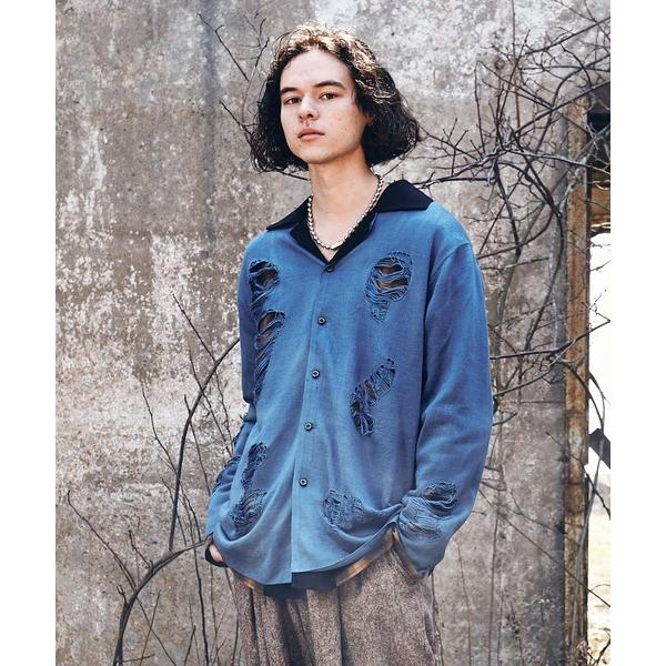 シャツ Heavy Damaged SH / ヘビーダメージシャツ メンズ