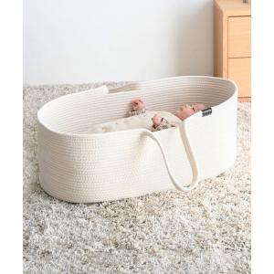 ベビー クーファン ロープ編み 敷きマット付き