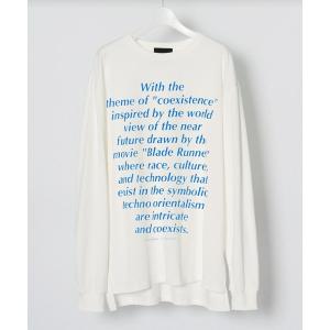 tシャツ Tシャツ Wizzard ウィザード/GRAPHIC LONG T-SHIRTS SLOGAN/WGH22-005の商品画像