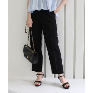 パンツ センタープレステーパードパンツ レディース