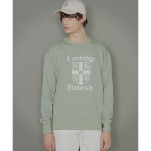 tシャツ Tシャツ 【Cambridge University】ロゴプリントスウェット