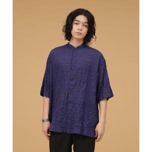 メンズ シャツ ブラウス LB.03/インタックバンドカラーチェックシャツ｜zozo
