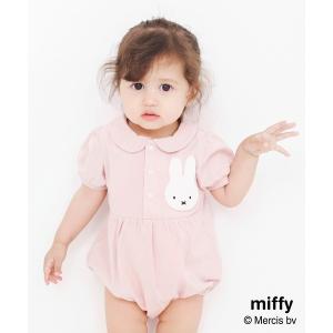 ベビー服 衿付き半袖カバーオール