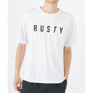tシャツ Tシャツ メンズ 「RUSTY:ラスティー」UV半袖Tシャツ ロゴ｜ZOZOTOWN Yahoo!店