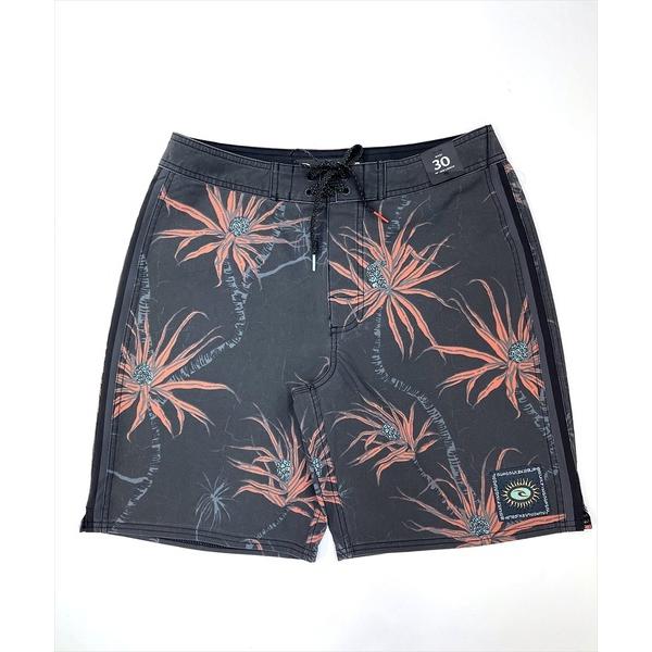 水着 「RIPCURL（リップカール）」メンズ ボードショーツ/水陸両用ボタニカル柄サーフトランクス...
