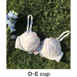 ブラ BRAGENIC+/フラワー×エンブロイダリーレース ノンワイヤーブラジャー D-Ecup (ブラジェニックプラス)の商品画像