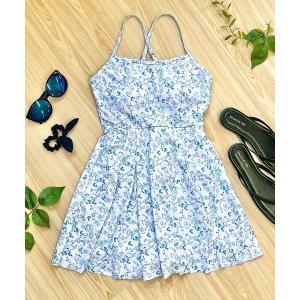 水着 フレア キャミソール ワンピース 水着 レディース