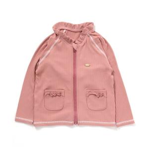 ラッシュガード リブフリルラッシュガード_UVカット