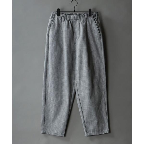 パンツ スラックス メンズ T/C wide balloon pants/タック ワイド バルーンパ...