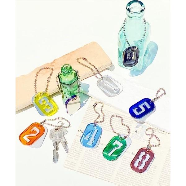 キーホルダー 「KuKuLu TOKYO」Number Key Ring