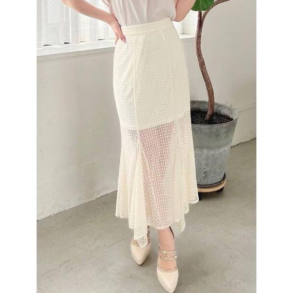 スカート イレヘムマーメイドスカート