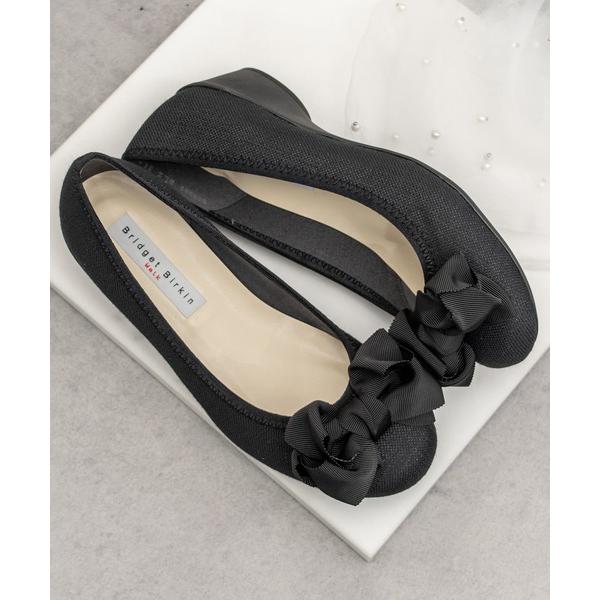 パンプス 「Bridget Birkin walk」グログランリボンコンフォートパンプス(52520...