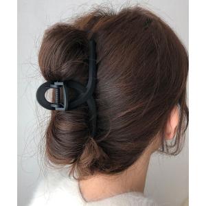 レディース ヘアクリップ マットテクスチャーヘアクリップ｜zozo