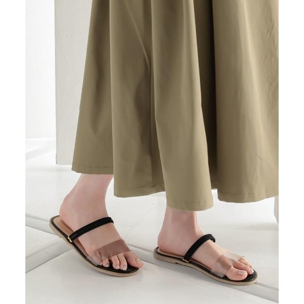 サンダル 2wayフラットサンダル レディース
