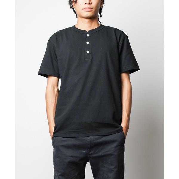 tシャツ オープンエンド マックスウェイト ヘンリーネックTシャツ「it」「FE」 レディース メン...