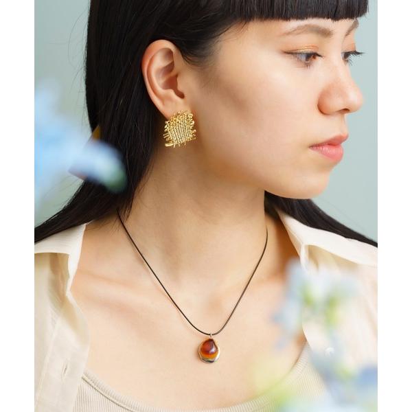 ネックレス ストーンコードネックレス レディース