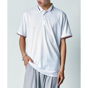 ポロシャツ 「SETUP7」トリコロールカラーポロシャツ SCCH011 メンズ