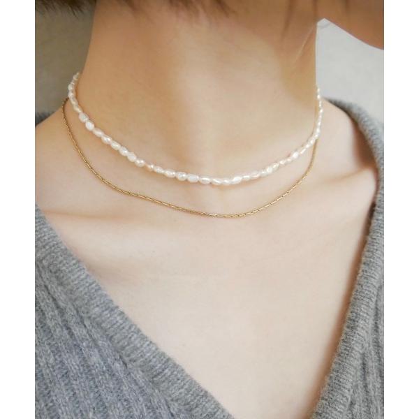 レディース ネックレス パールネックレス / pearl necklace チョーカー カジュアル ...