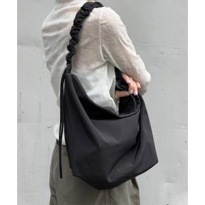 ショルダーバッグ バッグ ドローコード ショルダー2WAYトートバッグ(ナイロンライク/ ワッフル生地の2タイプ) je-101 cha22s016