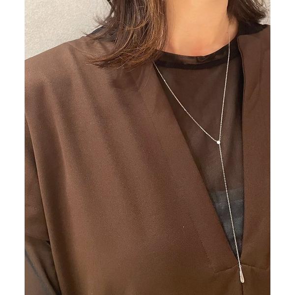 ネックレス ステートメント ジルコニア ネックレス レディース