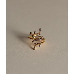 【美品】MARIHA願い事リング　ダイヤモンドダスト　シルバー　11号 MARIHA(マリハ) 願い事 リング YG ダイヤモンドダスト K18 ジュエリー