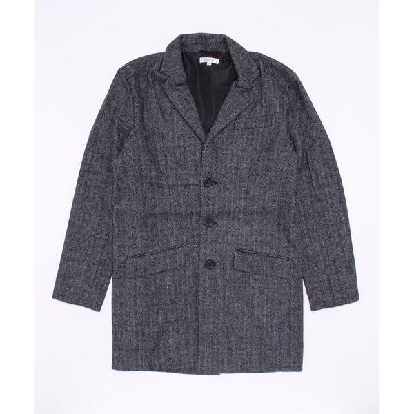 コート チェスターコート メルトンウールチェスターコート レディース メンズ