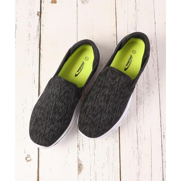 スリッポン BEARSURF BOARDS 厚底スリッポンシューズ メンズ