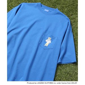 tシャツ Tシャツ ワンポイント刺繍ポケット付きTシャツ