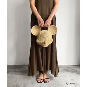 バッグ カゴバッグ レディース KIS Design:MICKEY MOUSE / Wicker