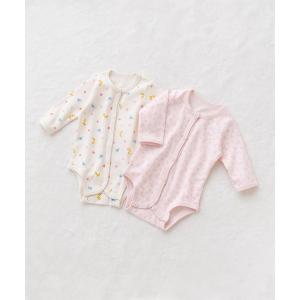 ベビー肌着 長袖ボディシャツ２枚セット(前開き仕様)｜ZOZOTOWN Yahoo!店