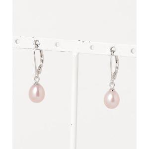 anq.（アンク） ピアス 「anq.」K10・淡水ホワイト ボタンパール