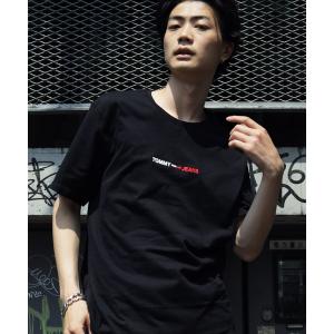 tシャツ Tシャツ メンズ TOMMY JEANS / トミー ジーンズ TJ LINEAR LOGO S/S TEE ライナーロゴ 半袖Tシャツ