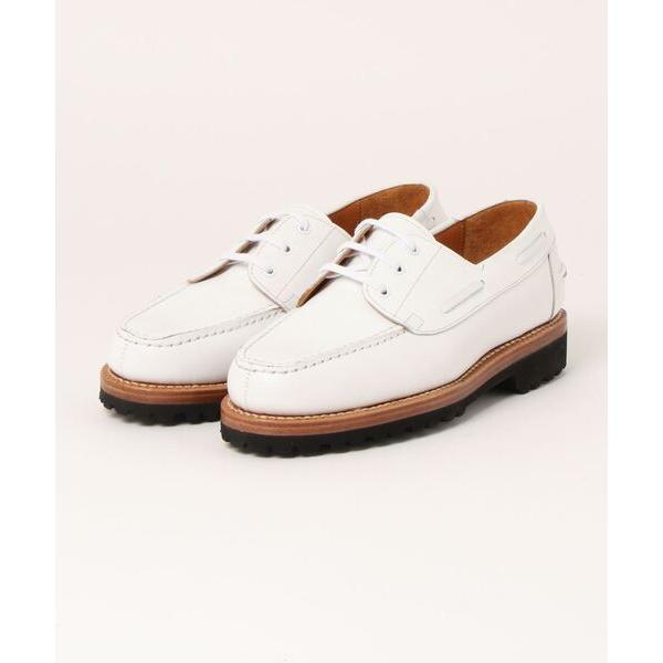 デッキシューズ Jalan Sriwijaya/98978 CALF WHITE VIBRAM SO...