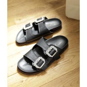 極美品❣️ ジミーチュウ　サンダル　DESI FLAT　ブラック　ストラップ 極美品❣️ ジミーチュウ サンダル DESI FLAT ブラック