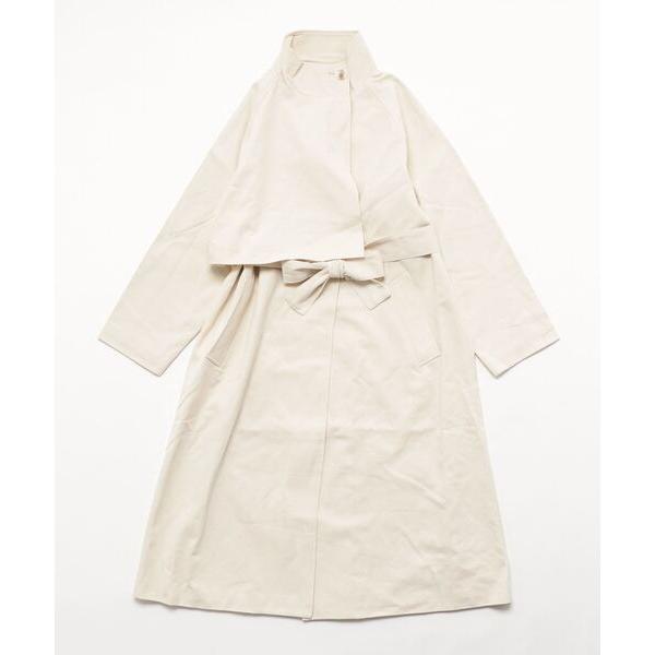 コート チェスターコート Per sist ence/パーシエンス　ツイルスタンドカラーコート レデ...