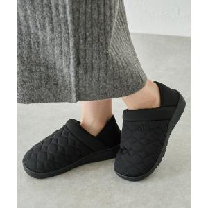 スリッポン 「MEI」キルティング モックシューズ レディース メンズ