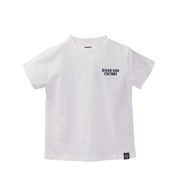 tシャツ Tシャツ キッズ RIVERSIDECLUTURE / ナイル川モチーフ  FRONTロゴ...