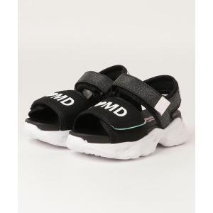 サンダル HAWKINS ホーキンス EMILY(17-23) キッズサンダル HK26002W BLACK キッズ