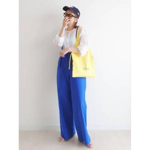 サロペット オーバーオール CORNERS by yui　アソートサスペンダー付きストレートパンツ レディース