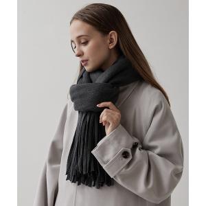 マフラー メンズ 「CLEL」Volume Loose Muffler/ボリュームルーズマフラー