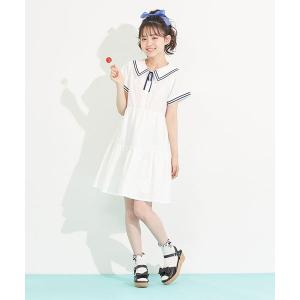 ワンピース セーラーティアードワンピース