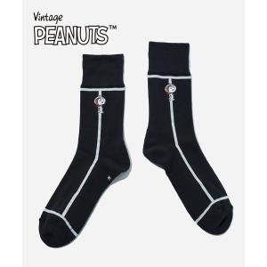 靴下 SNOOPY×CHICSTOCKS 「1960s」 メンズ レディース