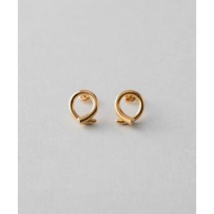 ete ピアス K18YG フルール ダイヤモンド ピアス（誕生石 4月