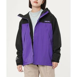 パーカー マウンテンパーカー BACK LOGO BICOLOR MOUNTAIN PARKA