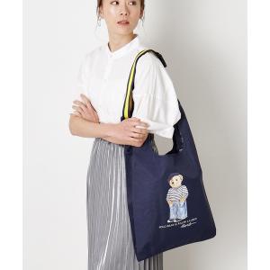 ショルダーバッグ バッグ ベルト付きレインバッグ　”POLO フレンチベア レディース メンズ