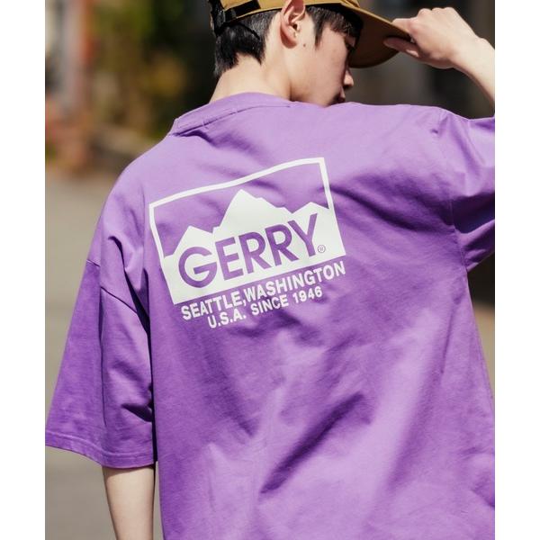 tシャツ Tシャツ メンズ 「GERRY」別注 バックプリント/ワンポイント 刺しゅう 半袖Tシャツ