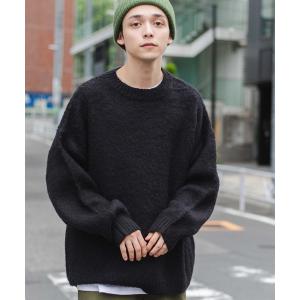 ニット WEGO/モヘアライクBIGプルオーバー